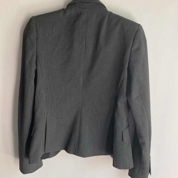 Express Charcoal Flared Suit - Picture 4 of 13